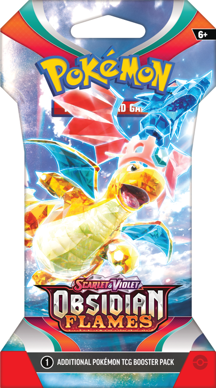 POKEMON - OBSIDIAN FLAMES - SLEEVED BOOSTER PACK
