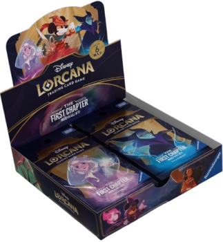 DISNEY LORCANA - THE FIRST CHAPTER  - JAPANESE BOOSTER BOX (NOVEMBER 15)