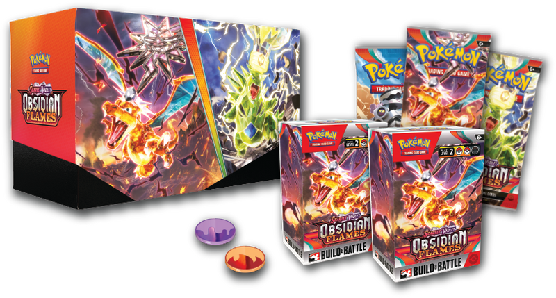 POKEMON - OBSIDIAN FLAMES - BUILD AND BATTLE STADIUM