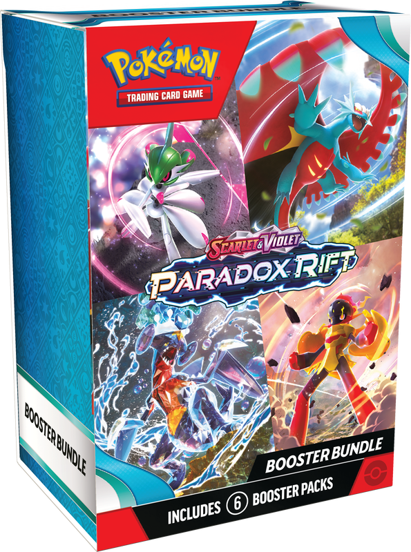 POKEMON - PARADOX RIFT - BOOSTER BUNDLE (6 PACKS)