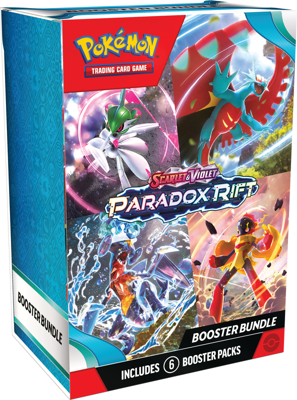 POKEMON - PARADOX RIFT - BOOSTER BUNDLE (6 PACKS) **EARLY RELEASE OCT 30**