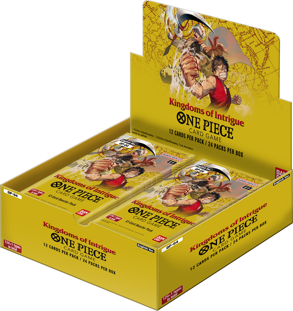 ONE PIECE - KINGDOMS OF INTRIGUE BOOSTER BOX OP-04 (SEPTEMBER 22, 2023)