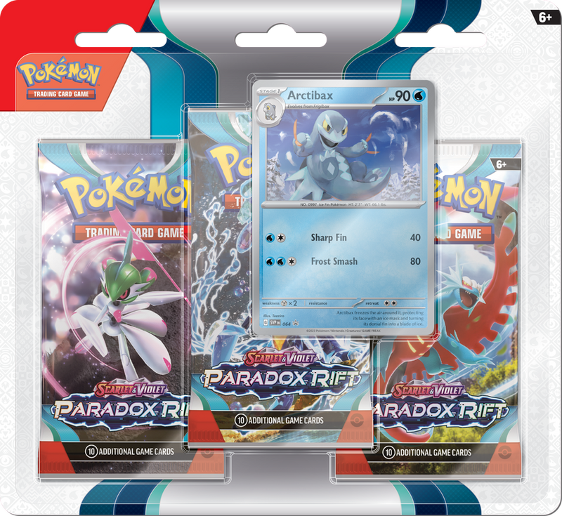 POKEMON - PARADOX RIFT - 3 PACK BLISTER