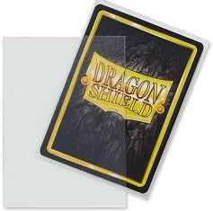 DRAGON SHIELD - SLEEVE - MATTE CLEAR (100 COUNT)