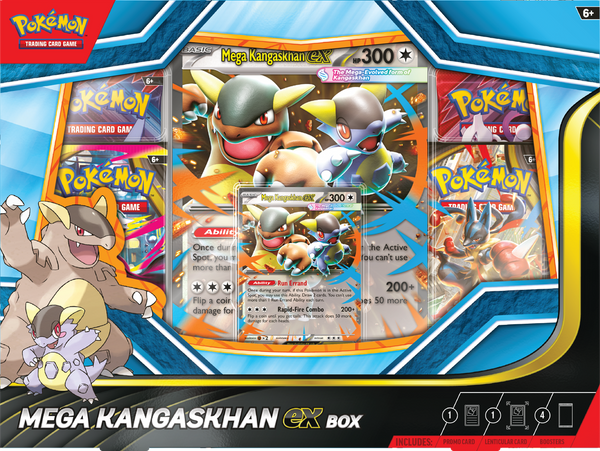 POKEMON - MEGA KANGASKHAN EX BOX (DECEMBER 5, 2025)