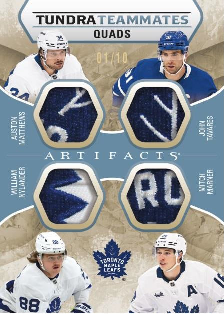 2023-24 - UPPER DECK - ARTIFACTS HOBBY BOX (OCTOBER 25, 2023)