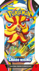 POKEMON - CHAOS RISING - SLEEVED BOOSTER PACK