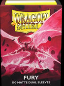 DRAGON SHIELD - SLEEVE - DUAL MATTE FURY (100 COUNT)