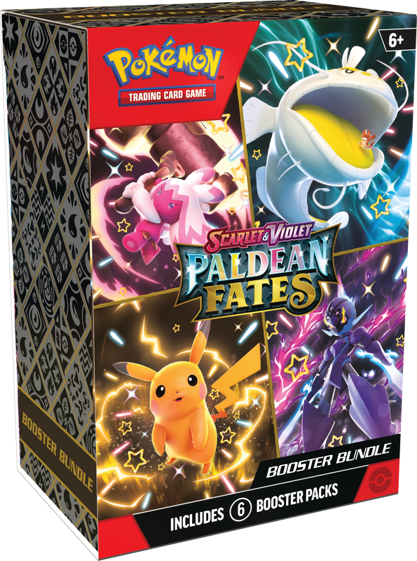 POKEMON - PALDEAN FATES - BOOSTER BUNDLE (6 PACKS) (FEBRUARY 23, 2024)