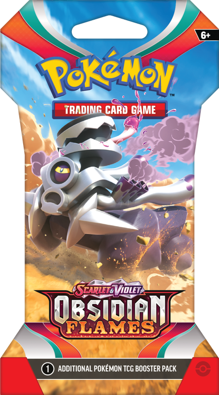 POKEMON - OBSIDIAN FLAMES - SLEEVED BOOSTER PACK