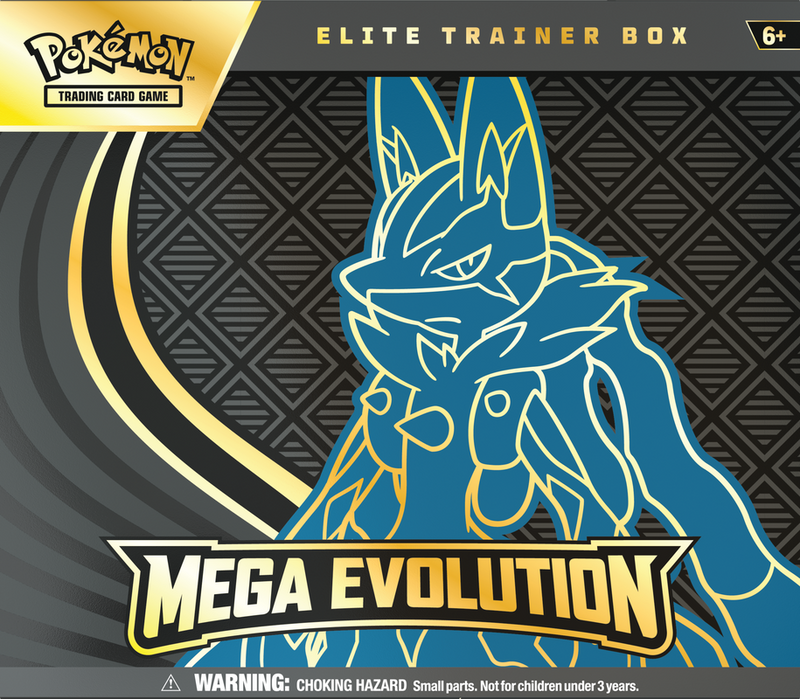 POKEMON - MEGA EVOLUTION - ELITE TRAINER BOX (EARLY RELEASE SEPTEMBER 22) *IN-STORE ONLY*