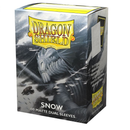 DRAGON SHIELD - SLEEVE - DUAL MATTE SNOW (100 COUNT)