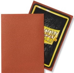 DRAGON SHIELD - SLEEVE - MATTE COPPER (100 COUNT)