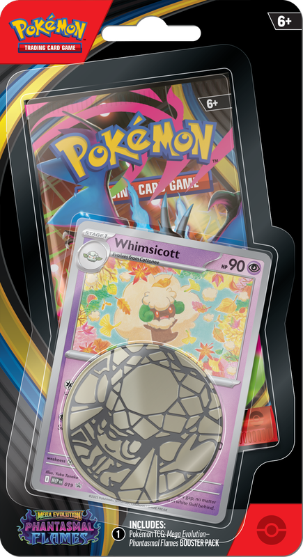 POKEMON - PHANTASMAL FLAMES - CHECKLANE BLISTER PACK  **IN STORE ONLY** (NOVEMBER 10)