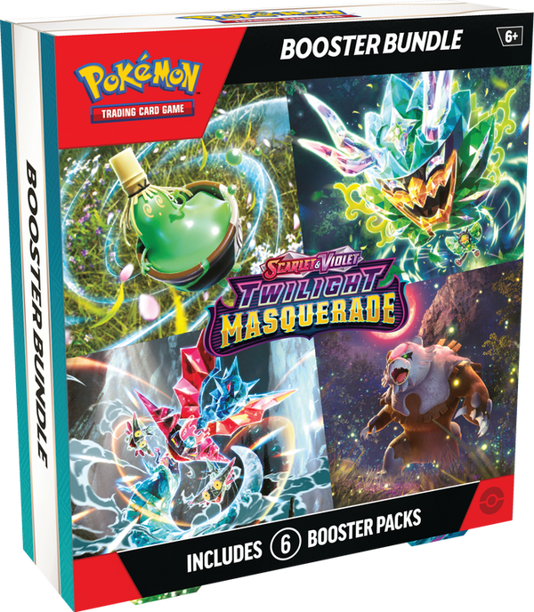 POKEMON - TWILIGHT MASQUERADE - BOOSTER BUNDLE (6 PACKS)