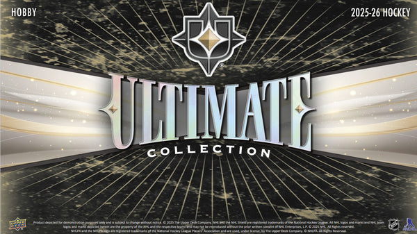 2025-26 - UPPER DECK - ULTIMATE COLLECTION HOCKEY BOX (CONTACT FOR PRICE AND AVAILABILITY) (JULY 30)