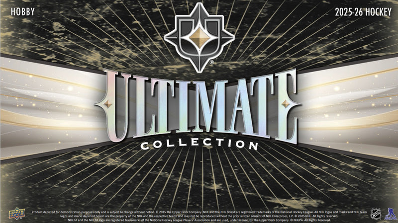 2025-26 - UPPER DECK - ULTIMATE COLLECTION HOCKEY BOX (CONTACT FOR PRICE AND AVAILABILITY) (JULY 30)