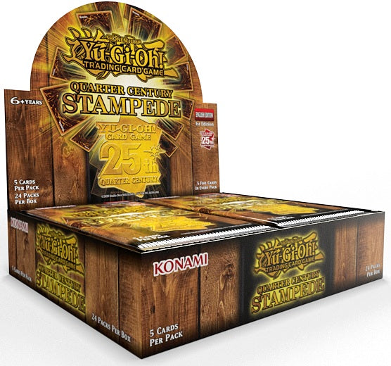 YU-GI-OH - 25TH - QUARTER CENTURY STAMPEDE BOOSTER