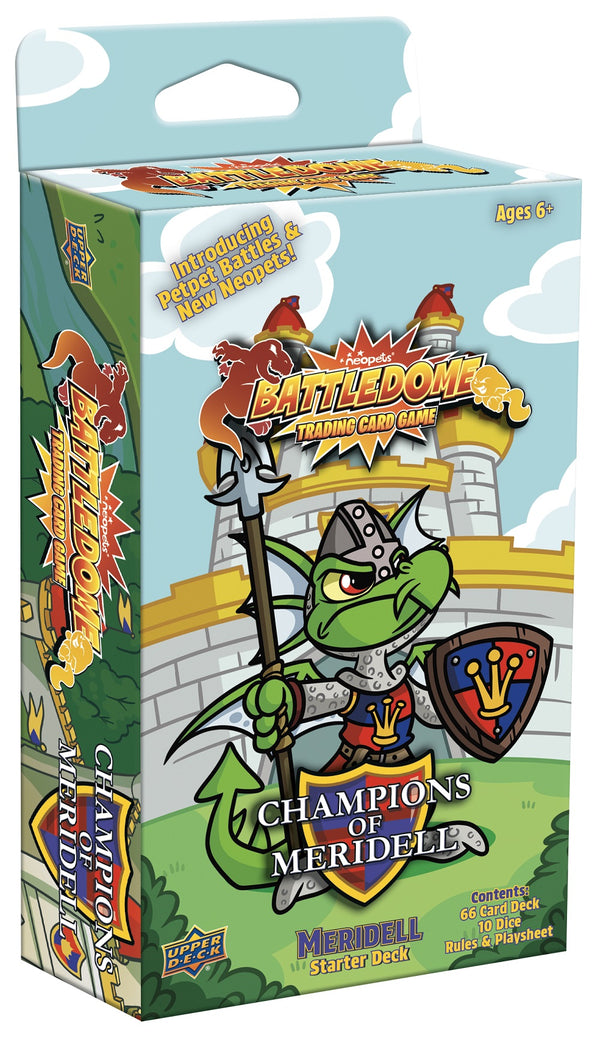 UPPER DECK - NEOPETS - CHAMPIONS OF MERIDELL STARTER DECK (CONTACT FOR PRICING AND AVAILABILITY)