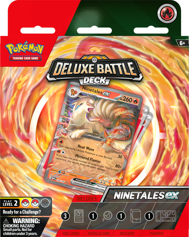 POKEMON - BATTLE DECKS - NINETAILS EX / ZAPDOS EX (MARCH 22, 2024)