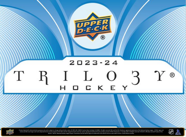 2023-24 - UPPER DECK - TRILOGY HOBBY BOX (MAY 15, 2024)