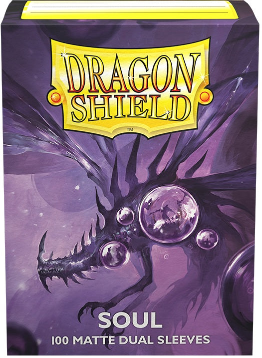 DRAGON SHIELD - SLEEVE - MATTE PURPLE (100 COUNT)
