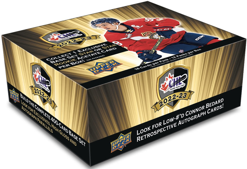 2022-23 - UPPER DECK - CHL HOBBY BOX