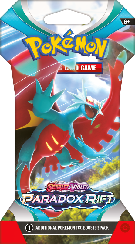 POKEMON - PARADOX RIFT - SLEEVED BOOSTER PACK **EARLY RELEASE OCT 10**