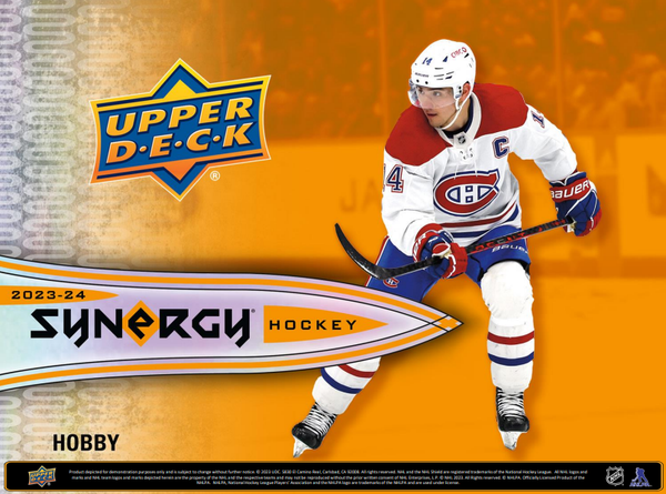 2023-24 - UPPER DECK - SYNERGY HOBBY BOX (JANUARY 10, 2024)