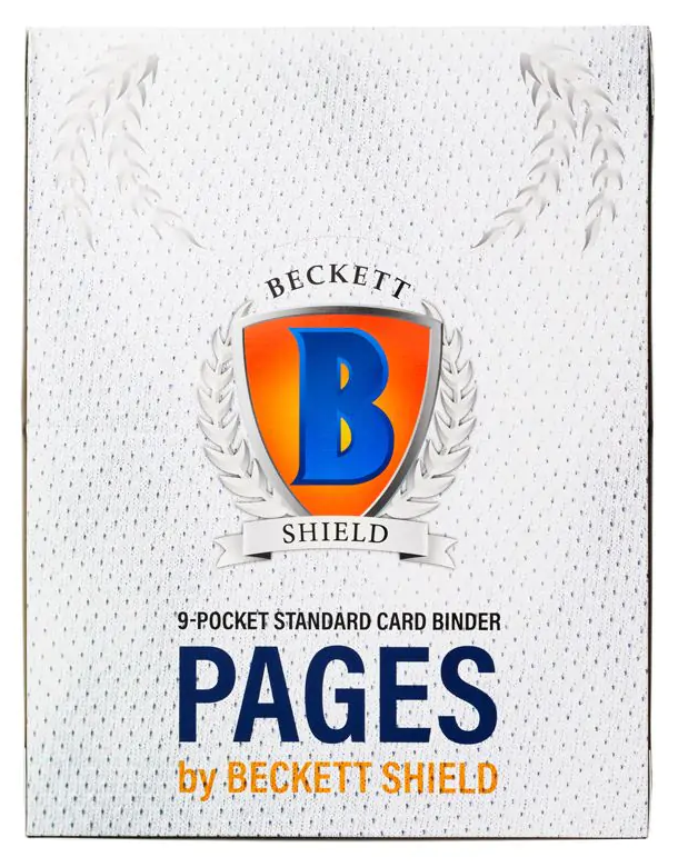 BECKETT SHIELD - 9 POCKET PAGES SILVER (100 COUNT)