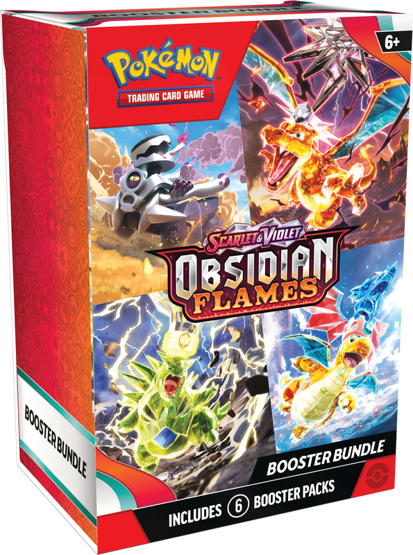 POKEMON - OBSIDIAN FLAMES - BOOSTER BUNDLE (6 PACKS)