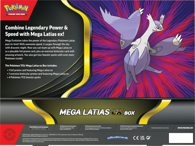 POKEMON - MEGA LATIAS EX BOX (OCTOBER 10) **IN STORE**