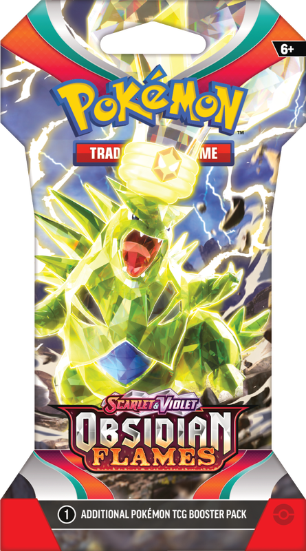 POKEMON - OBSIDIAN FLAMES - SLEEVED BOOSTER PACK