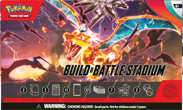 POKEMON - OBSIDIAN FLAMES - BUILD AND BATTLE STADIUM