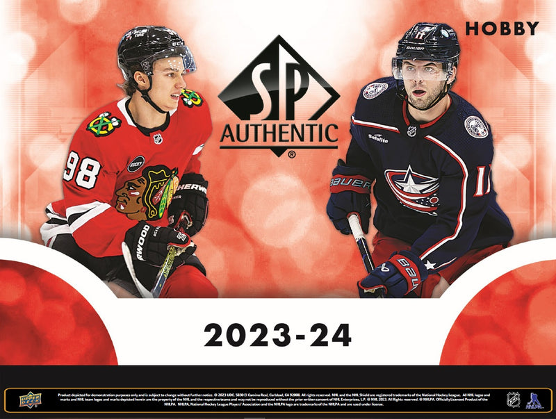 2023-24 - UPPER DECK - SP AUTHENTIC HOBBY BOX (JULY 3, 2024)