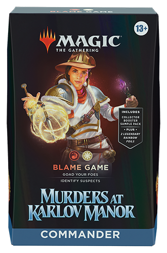 MTG - MURDERS AT KARLOV MANOR - COMMANDER DECK