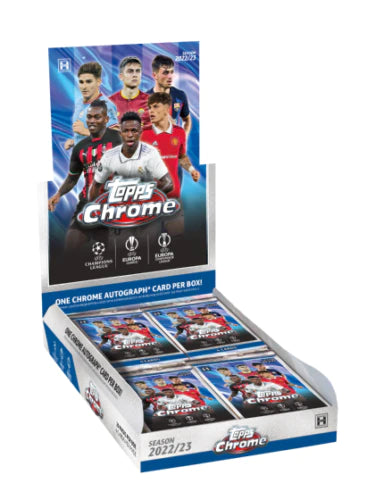 2023 - TOPPS - UEFA COMPETITIONS SOCCER CHROME HOBBY BOX