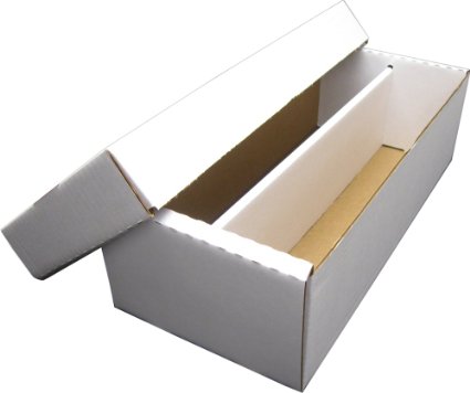 BCW - CARDBOARD STORAGE BOX 1600CT (1 BOX) *IN STORE PICK UP ONLY*