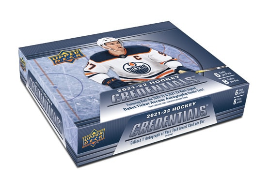 2021-22 - UPPER DECK - CREDENTIALS HOBBY
