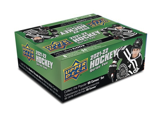 2021-22 - UPPER DECK - HOCKEY SERIES 2 RETAIL BOX