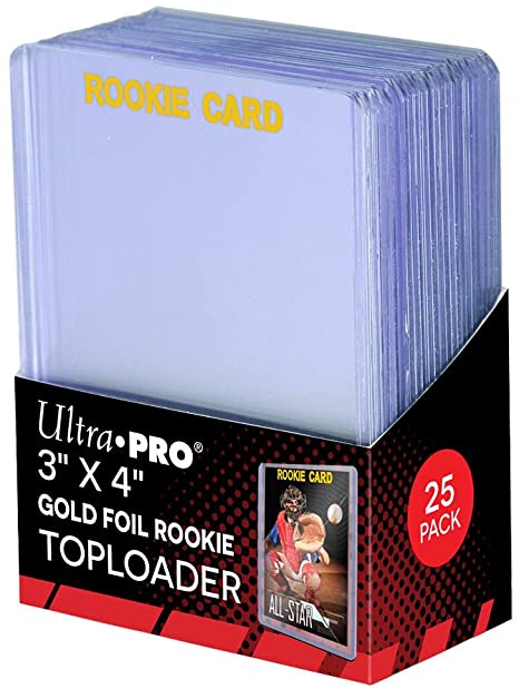 ULTRA PRO - ROOKIE CARD TOPLOADER (25 COUNT)