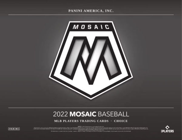 2022 - PANINI - MOSAIC BASEBALL CHOICE BOX