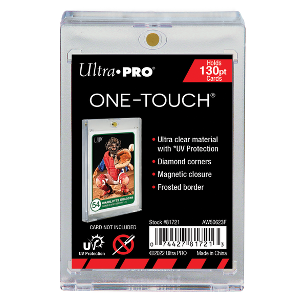 ULTRA PRO - 130 PT MAGNETIC ONE TOUCH CARD HOLDER