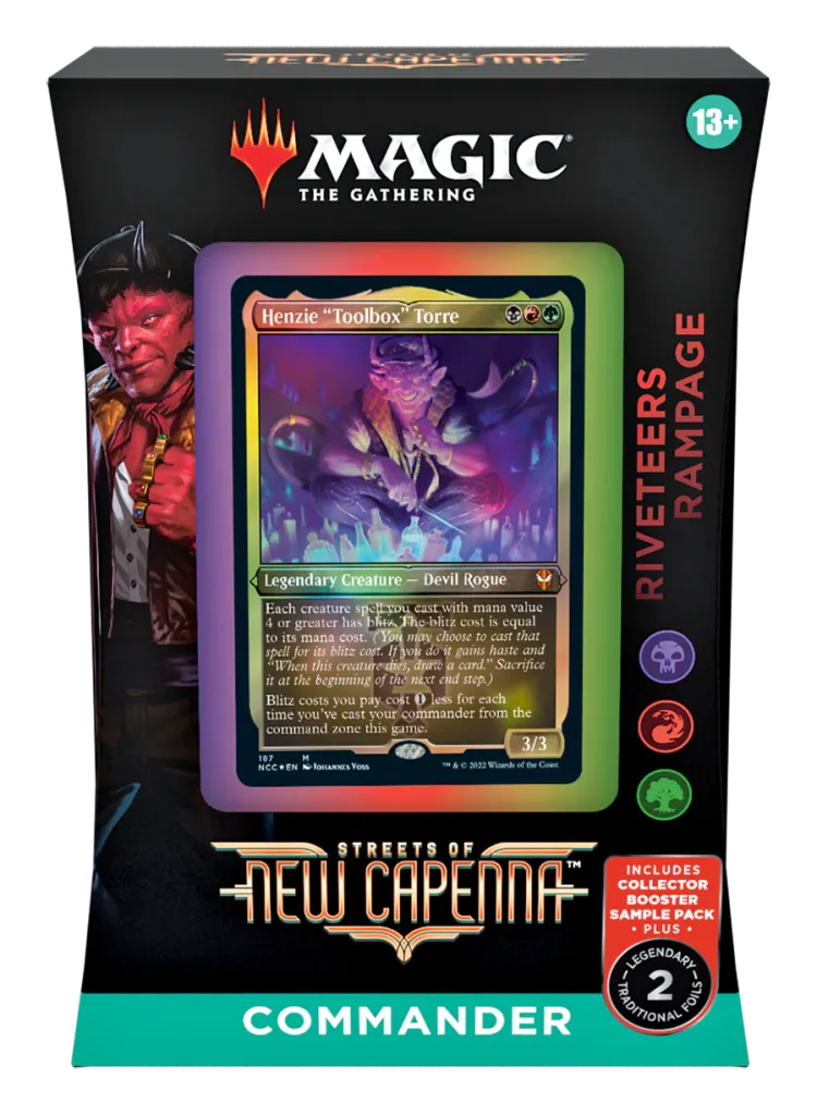 MTG - STREETS OF NEW CAPENNA COMMANDER DECKS