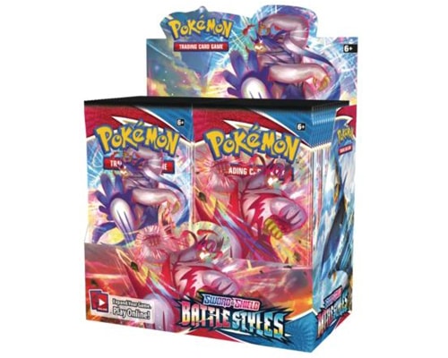 POKEMON - SWORD AND SHIELD BATTLE STYLES BOOSTER BOX (36 PACKS)