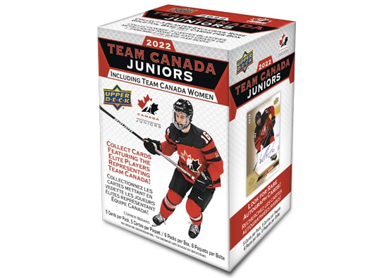 2022 - UPPER DECK - TEAM CANADA JUNIORS BLASTER