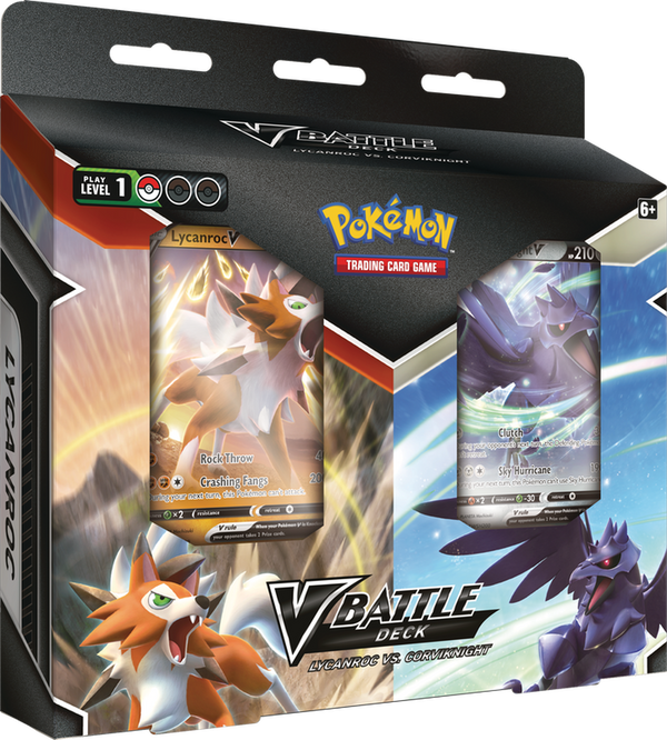 POKEMON - V BATTLE DECK LYCANROC VS CORVIKNIGHT