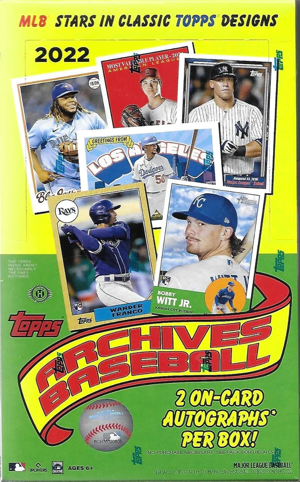 2022 - TOPPS - ARCHIVES BASEBALL HOBBY BOX