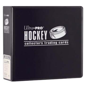 ULTRA PRO - 3 INCH HOCKEY BINDER BLACK