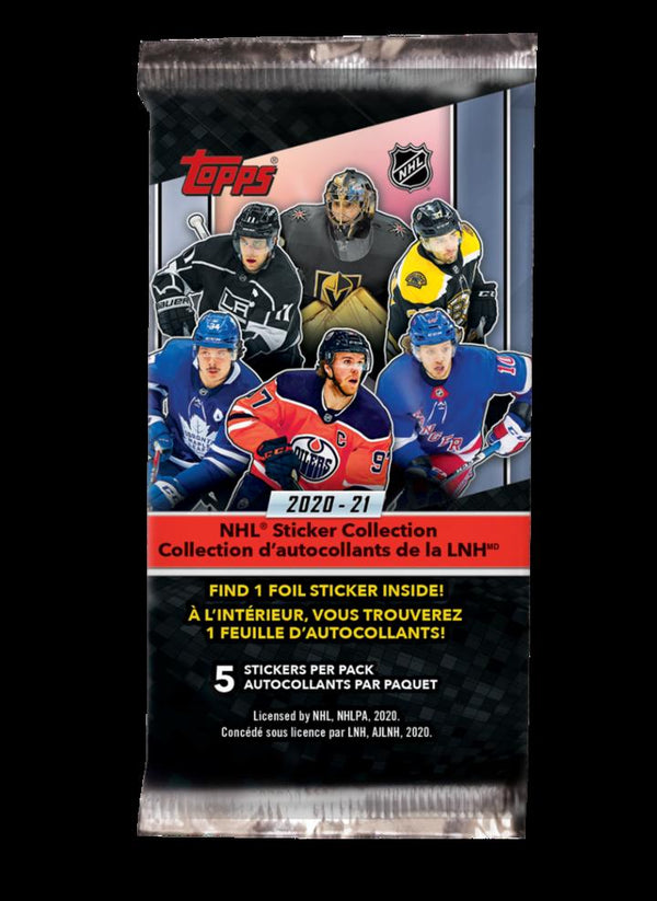2021 - TOPPS - NHL STICKER PACK